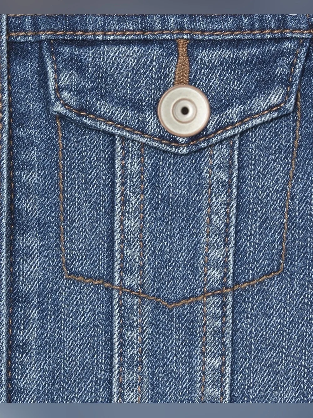 The Children's Place Denim Jacket Blue XL NWT